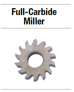 25N325 НАБОР FULL-CARBIDE MILLER 8  COURSE - фото 142055