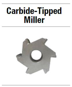 25N314 НАБОР CARBIDE-TIPPED MILLER 6 COURSE - фото 142065