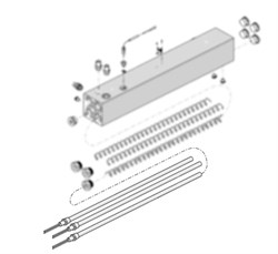 15B138 НАГРЕВАТЕЛЬ Reactor H-XP, 2550W,230V - фото 157299