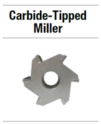 25N312 НАБОР CARBIDE-TIPPED MILLER 10 COURSE